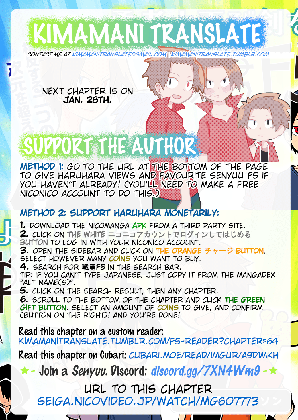 Senyuu. Chapter 6.64 page 10 - Vol.6 Chapter 64: Hello