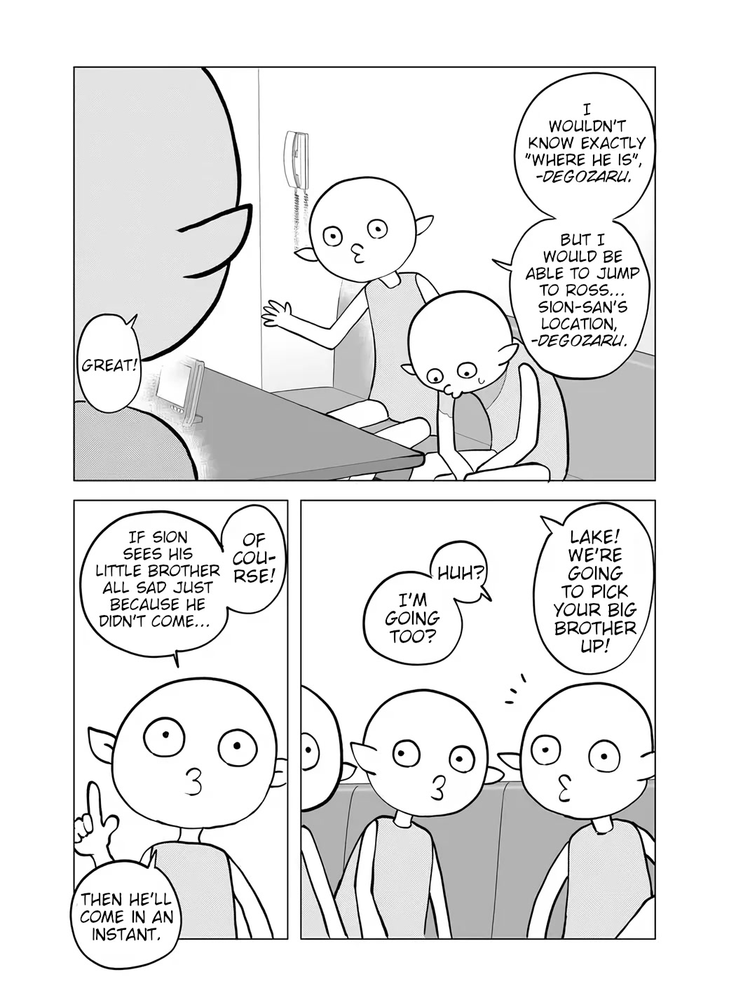 Senyuu. Chapter 6.78 page 4 - Vol.6 Chapter 78: He's Late!