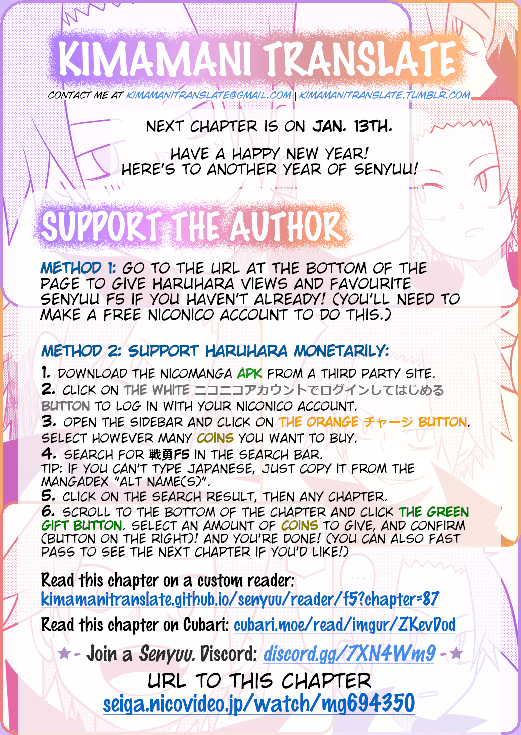 Senyuu. Vol.6 Chapter 87 page 8 - Vol.6 Chapter 87: What Did You Just Say?