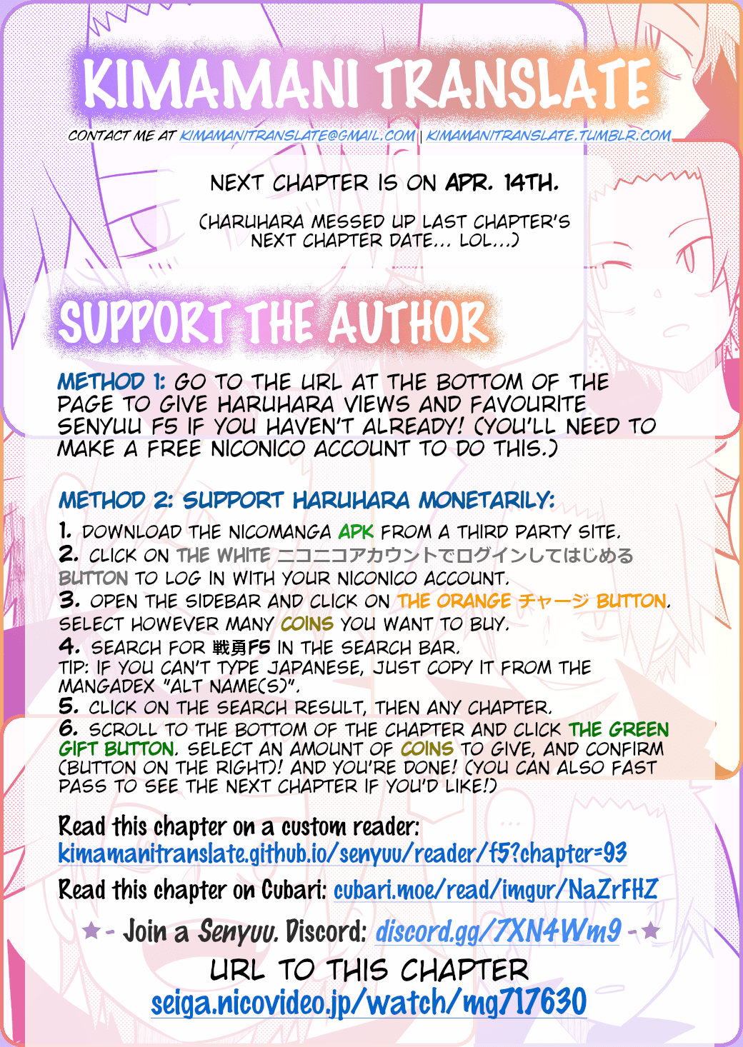 Senyuu. Chapter 6.93 page 8 - Vol.6 Chapter 93: Like Boss Said