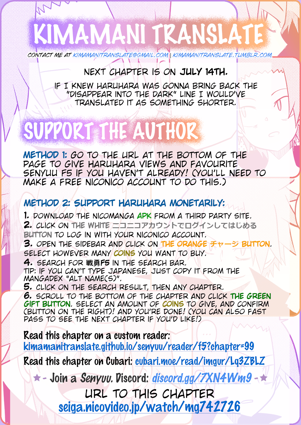 Senyuu. Vol.6 Chapter 99 page 9 - Vol.6 Chapter 99: Just Observing