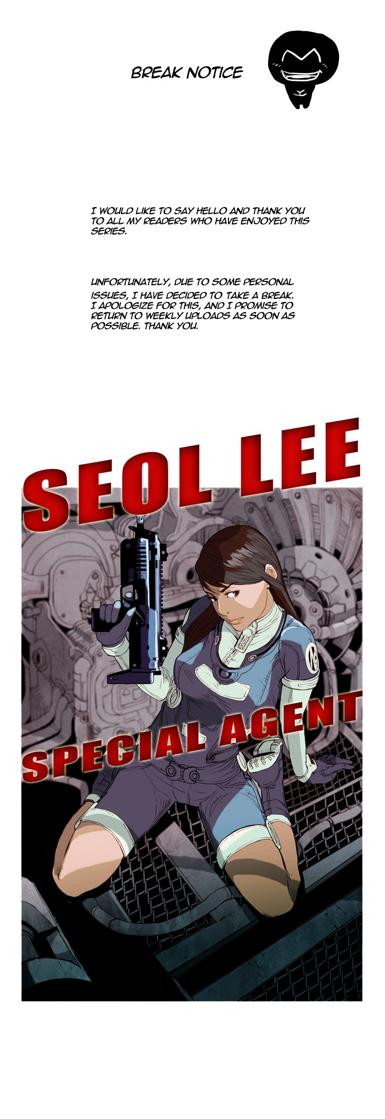 Seol Lee Chapter 21.5 page 1 - Chapter 21.5 : Break Notice