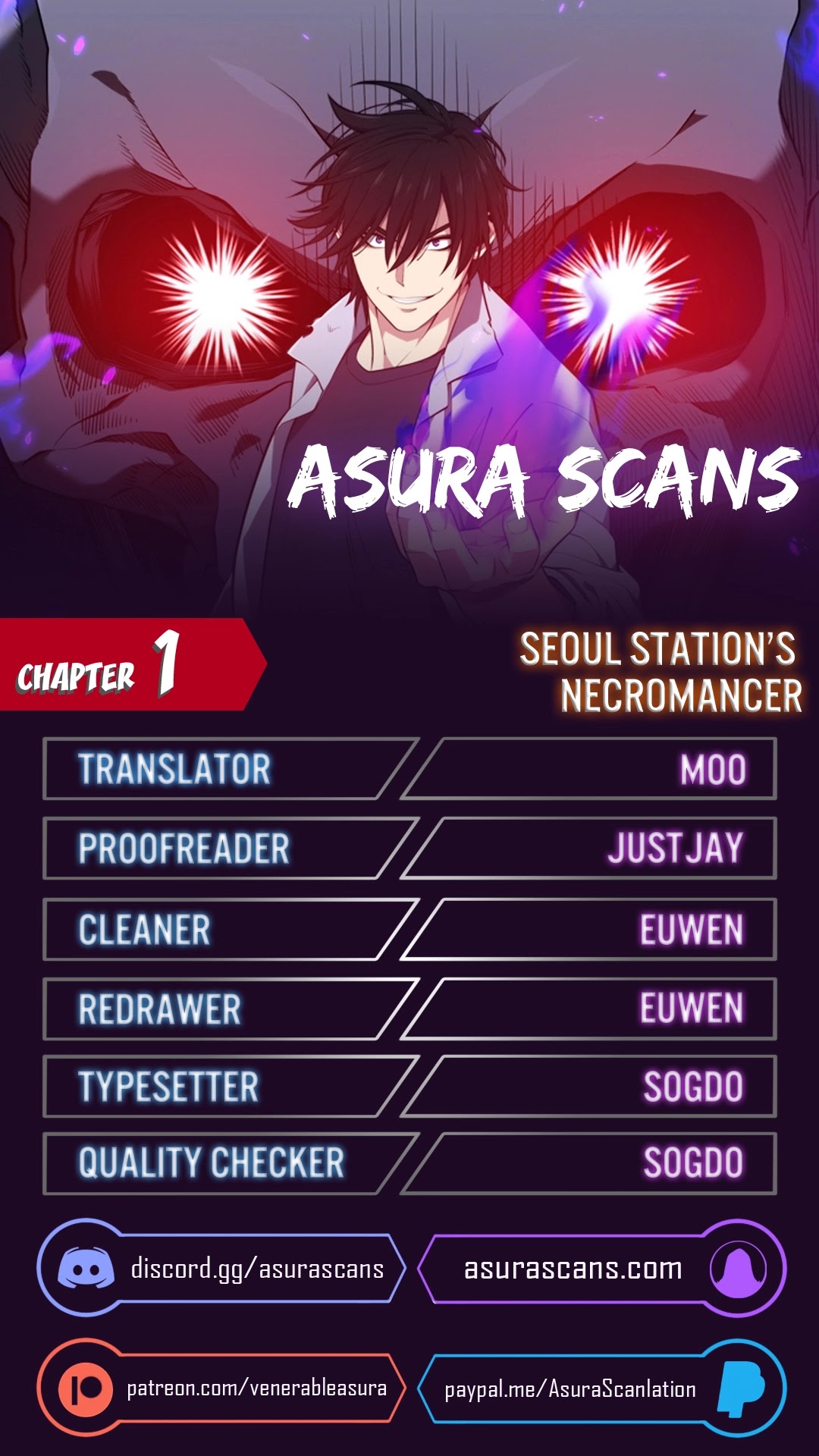 Seoul Station's Necromancer Chapter 1 page 1 - Chapter 1