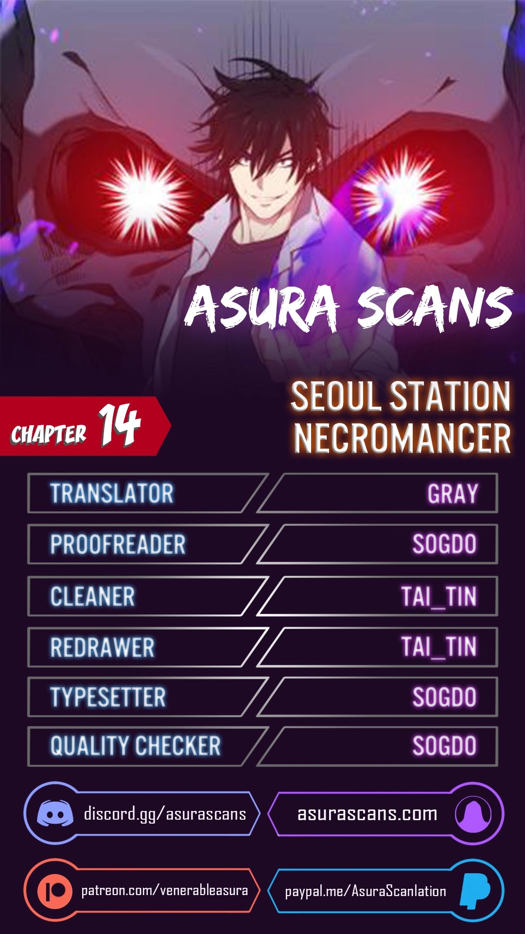 Seoul Station's Necromancer Chapter 14 page 1 - Chapter 14