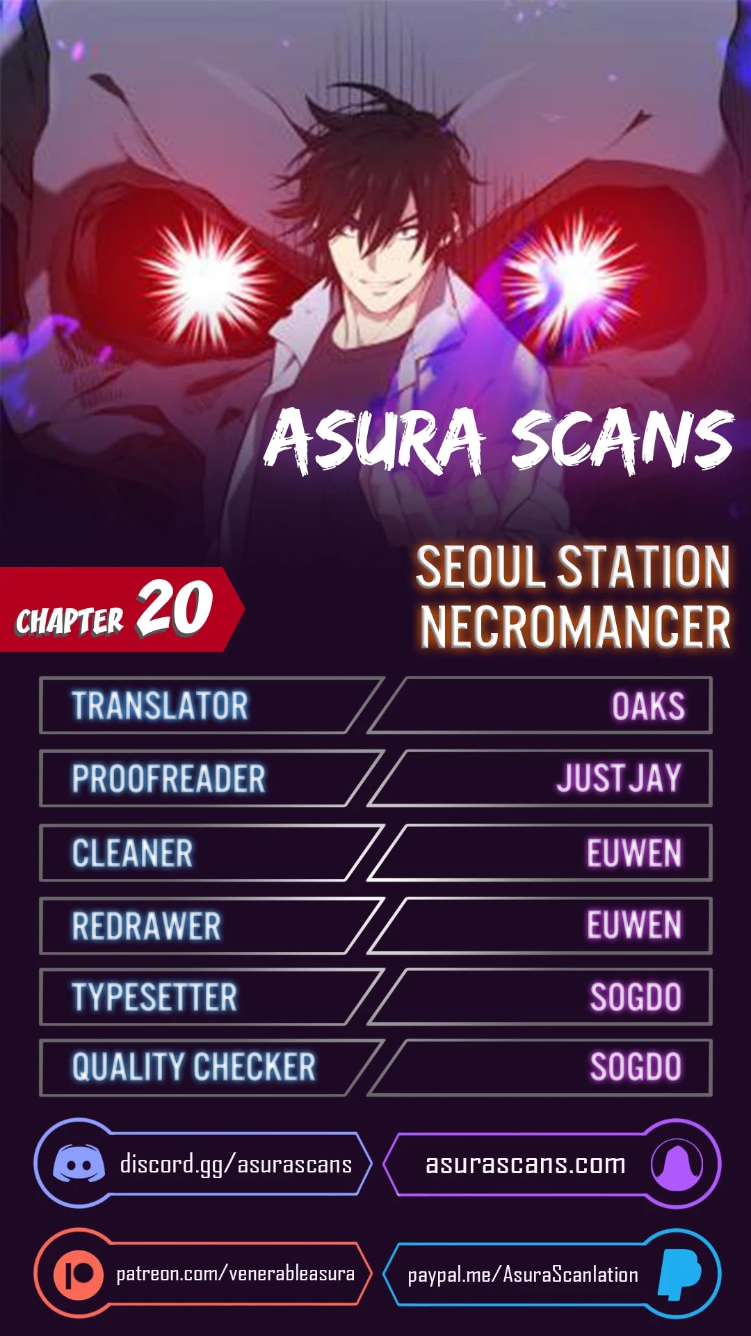 Seoul Station's Necromancer Chapter 20 page 1 - Chapter 20