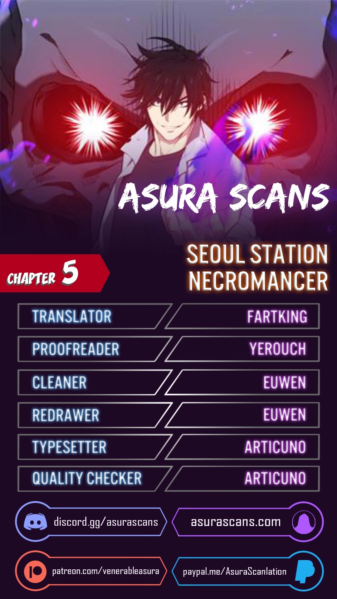 Seoul Station's Necromancer Chapter 5 page 1 - Chapter 5