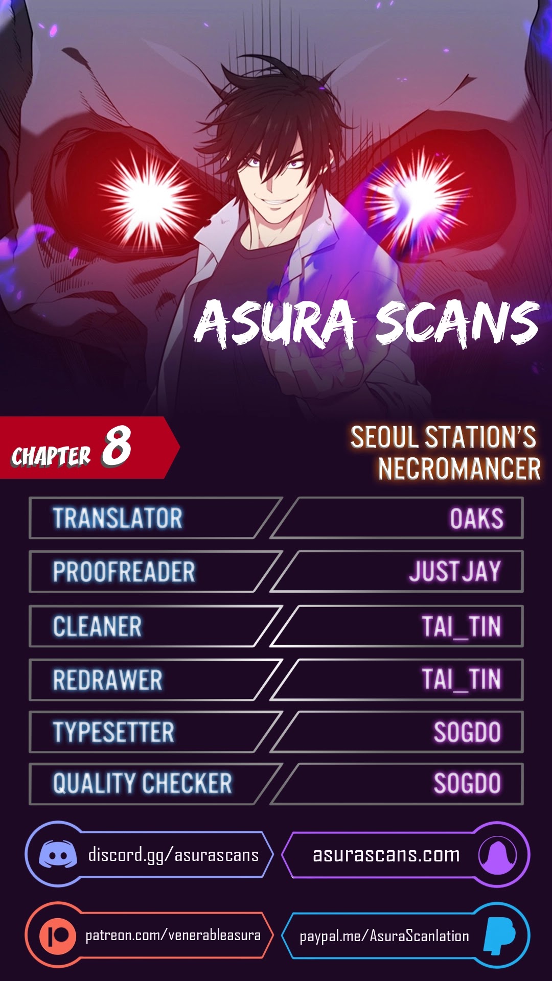 Seoul Station's Necromancer Chapter 8 page 1 - Chapter 8