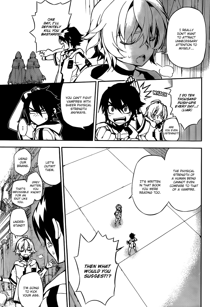 Seraph of the End Chapter 1 page 14 - Chapter 1: Blood Vessel World