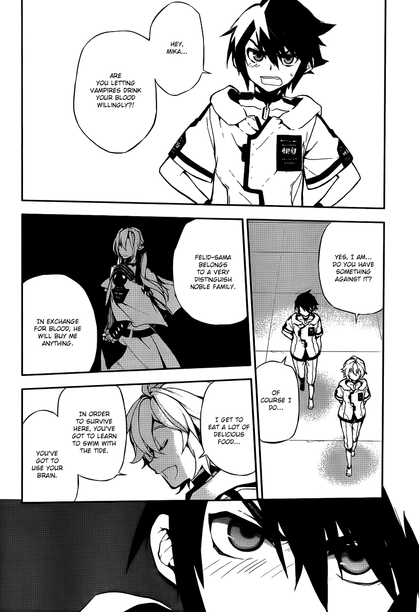 Seraph of the End Chapter 1 page 19 - Chapter 1: Blood Vessel World