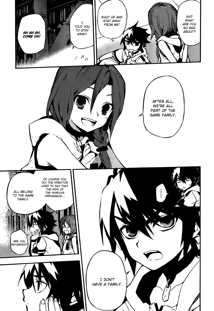 Seraph of the End Chapter 1 page 22 - Chapter 1: Blood Vessel World