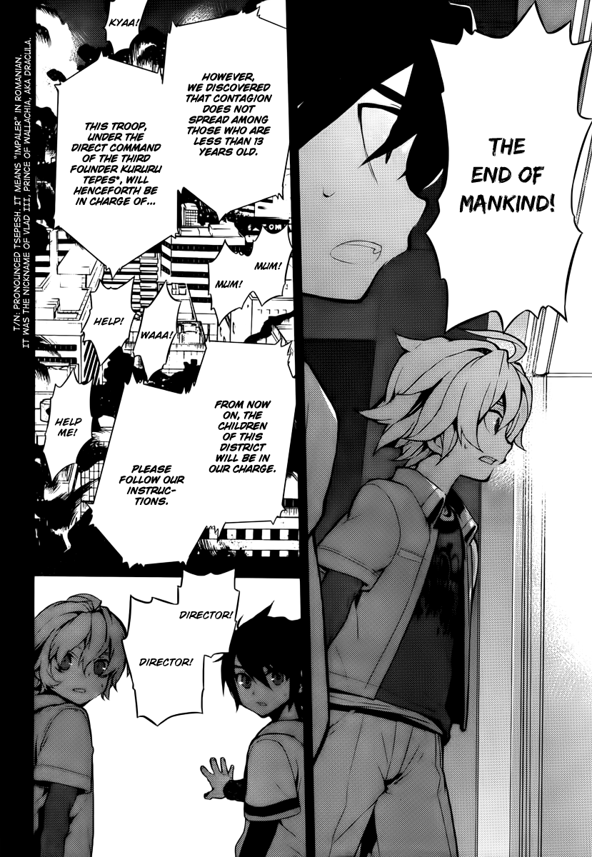 Seraph of the End Chapter 1 page 31 - Chapter 1: Blood Vessel World