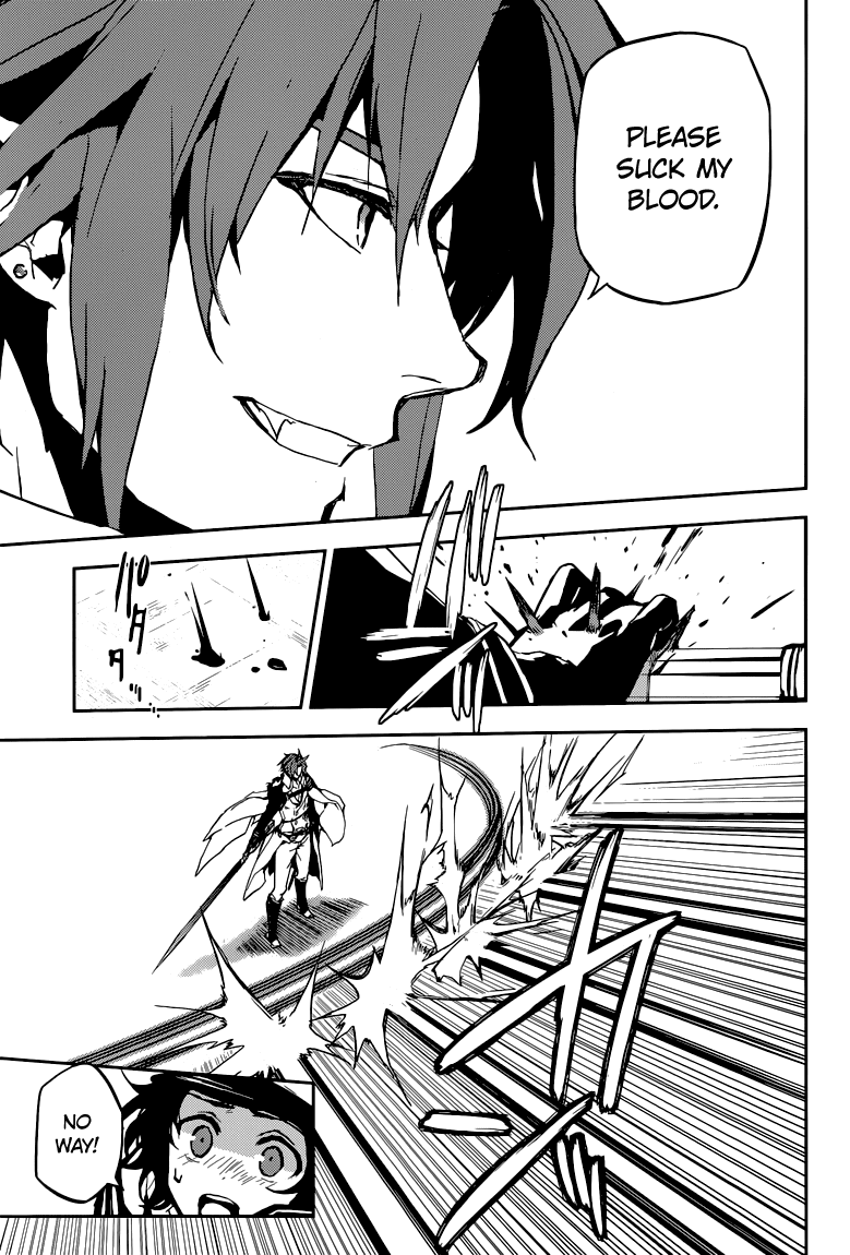Seraph of the End Chapter 10 page 22 - Chapter 10: Attack On The Vampires