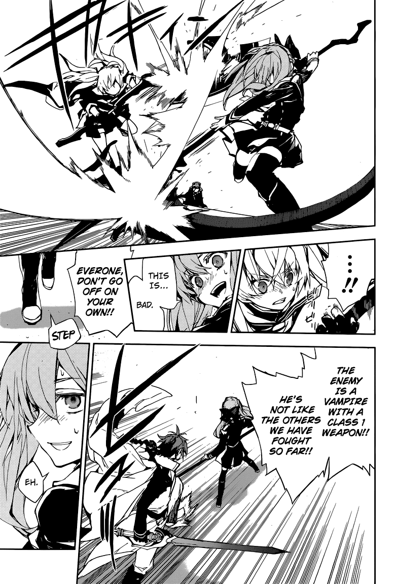 Seraph of the End Chapter 10 page 24 - Chapter 10: Attack On The Vampires