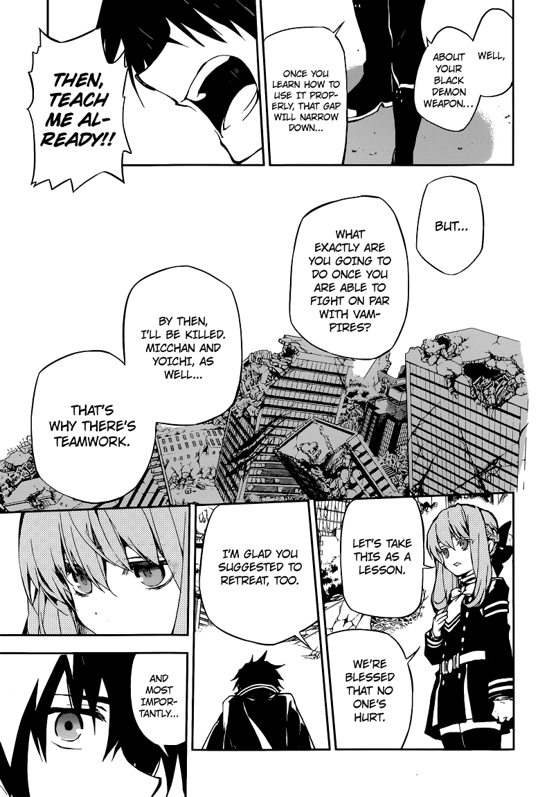 Seraph of the End Chapter 10 page 33 - Chapter 10: Attack On The Vampires