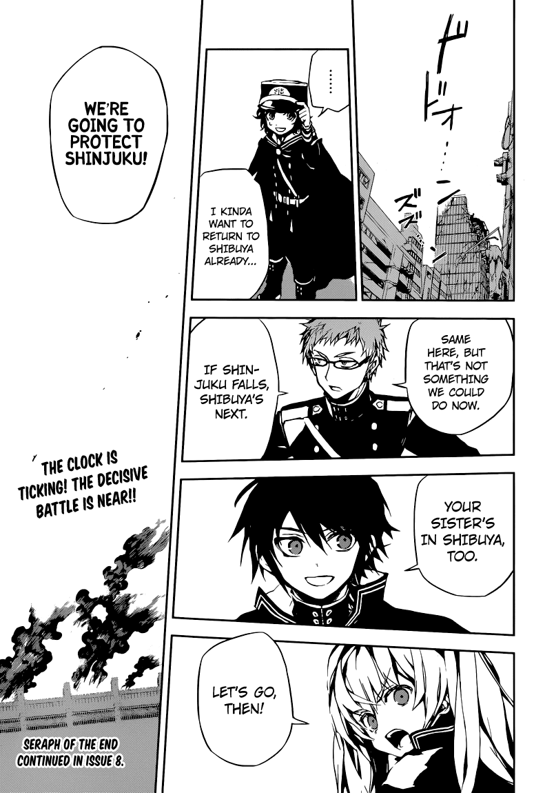 Seraph of the End Chapter 10 page 35 - Chapter 10: Attack On The Vampires