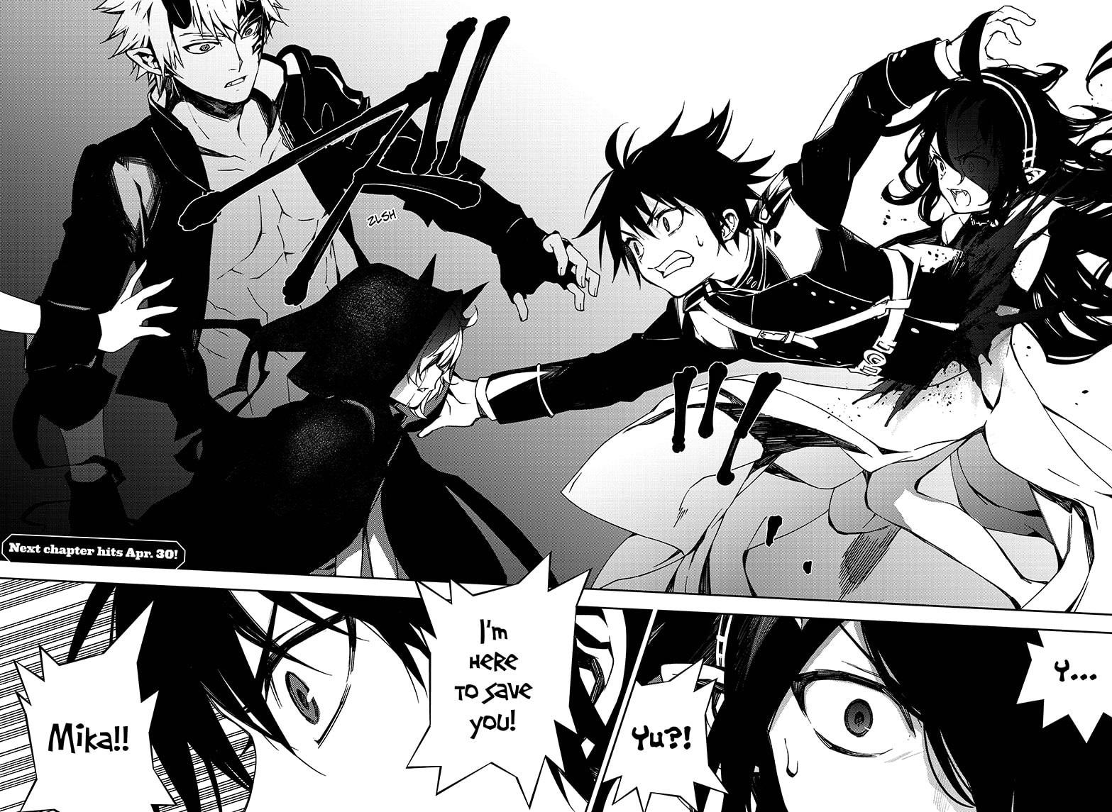 Seraph of the End Chapter 101 page 37 - Chapter 101