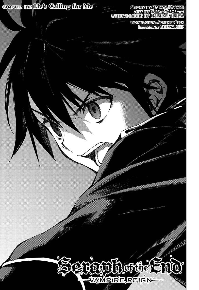 Seraph of the End Chapter 102 page 1 - Chapter 102