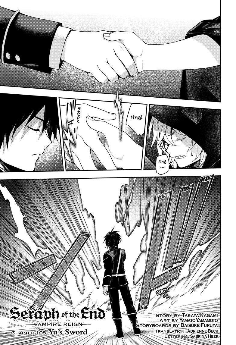 Seraph of the End Chapter 108 page 1 - Chapter 108