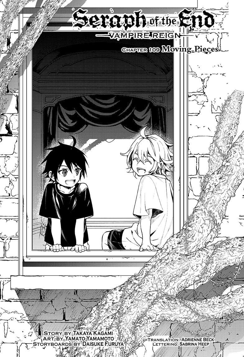Seraph of the End Chapter 109 page 1 - Chapter 109