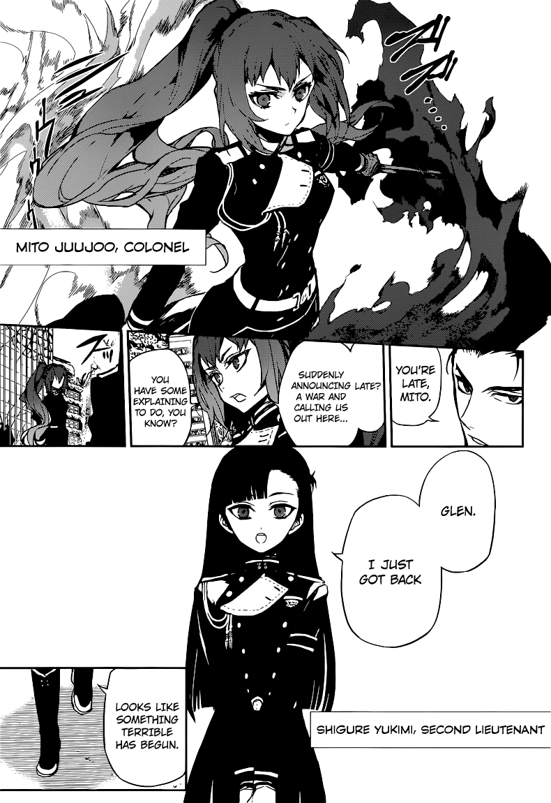 Seraph of the End Chapter 11 page 12 - Chapter 11: Contract With The Queen
