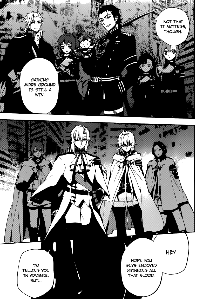 Seraph of the End Chapter 11 page 35 - Chapter 11: Contract With The Queen