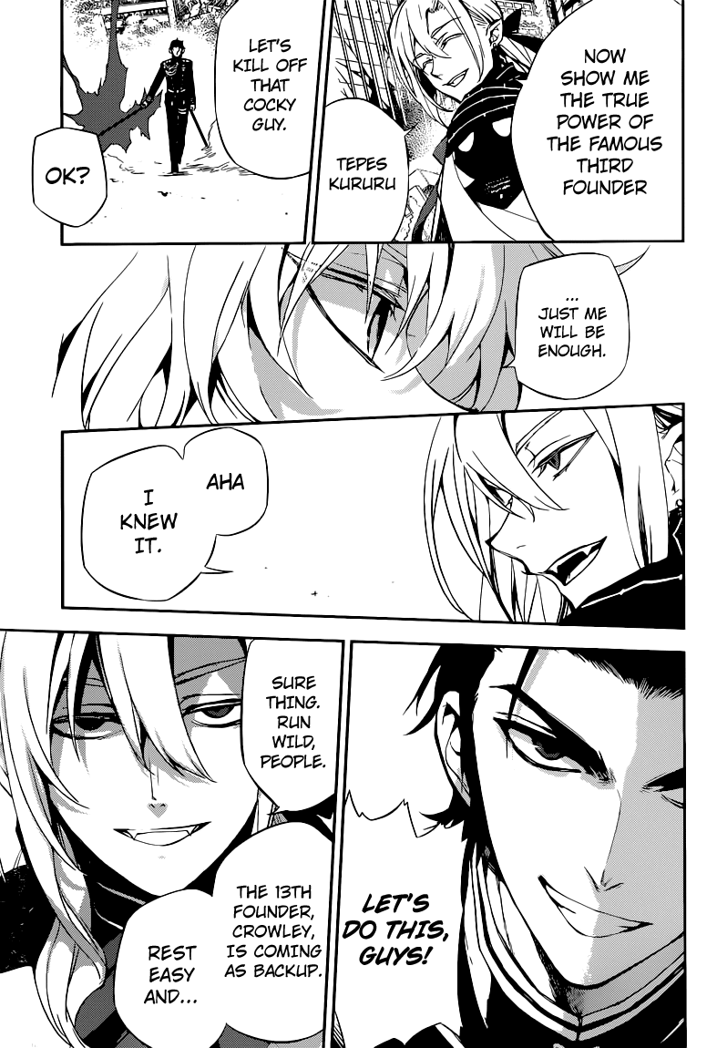 Seraph of the End Chapter 11 page 37 - Chapter 11: Contract With The Queen