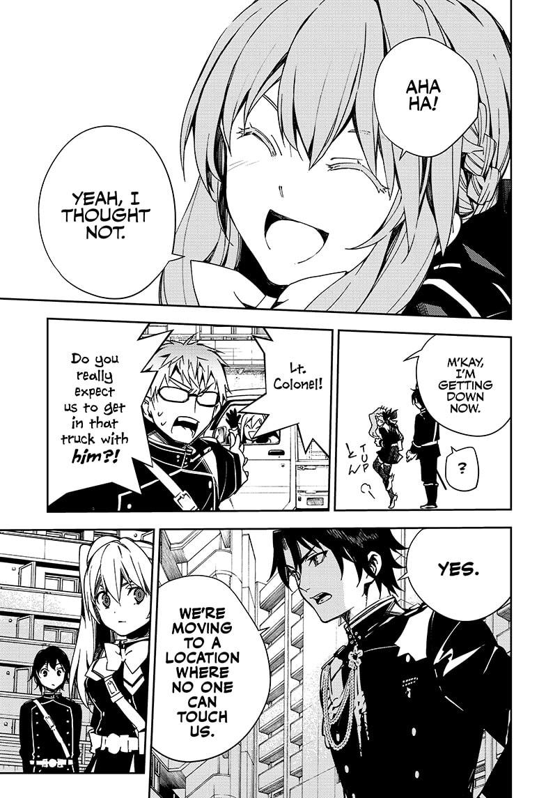Seraph of the End Chapter 110 page 33 - Chapter 110