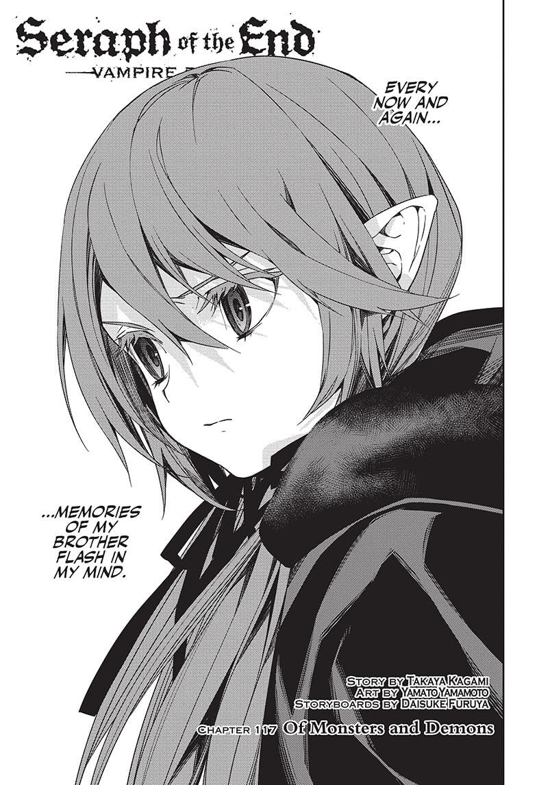 Seraph of the End Chapter 117 page 1 - Chapter 117