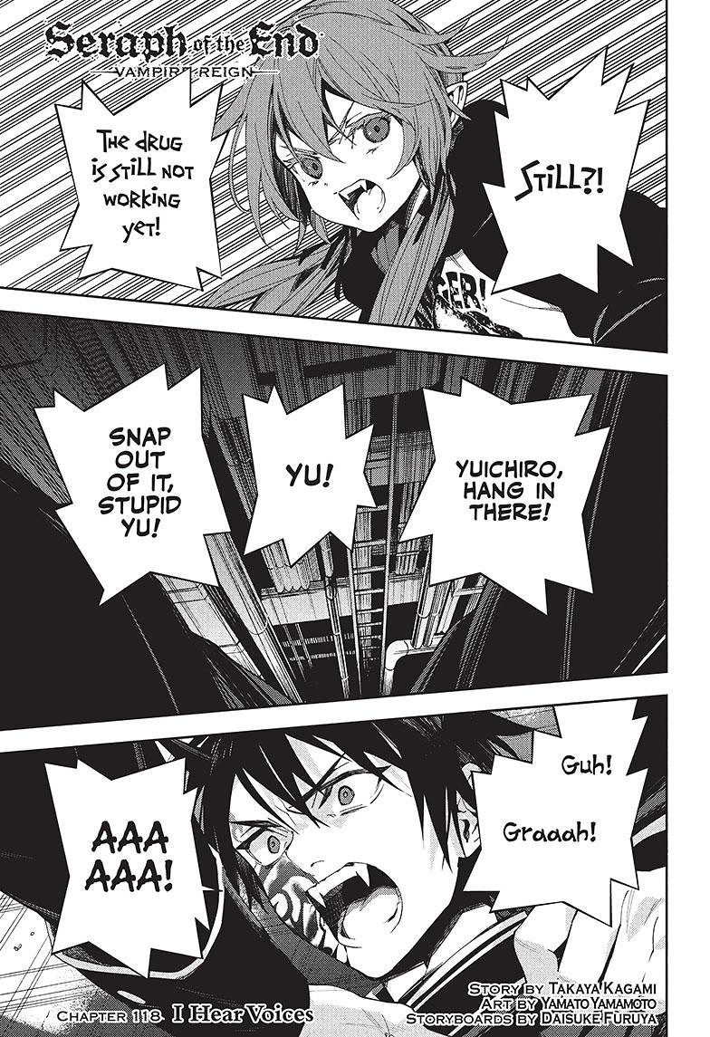 Seraph of the End Chapter 118 page 1 - Chapter 118