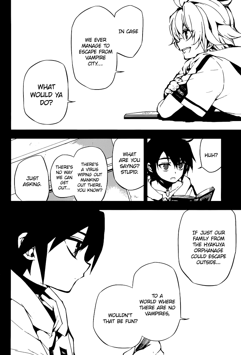 Seraph of the End Chapter 12 page 4 - Chapter 12: A Safe Drug