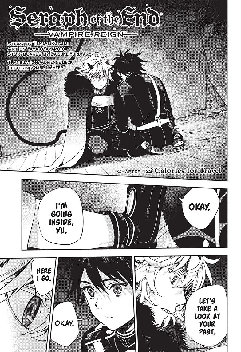 Seraph of the End Chapter 122 page 1 - Chapter 122