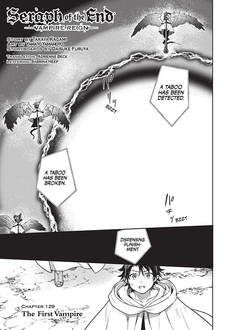Seraph of the End Chapter 129 page 1 - Chapter 129