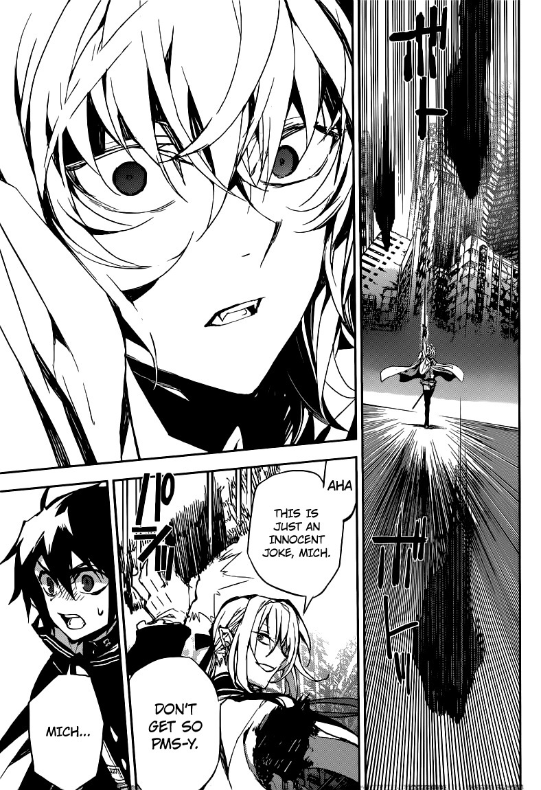 Seraph of the End Chapter 13 page 25 - Chapter 13: Reunion Of Childhood Friends