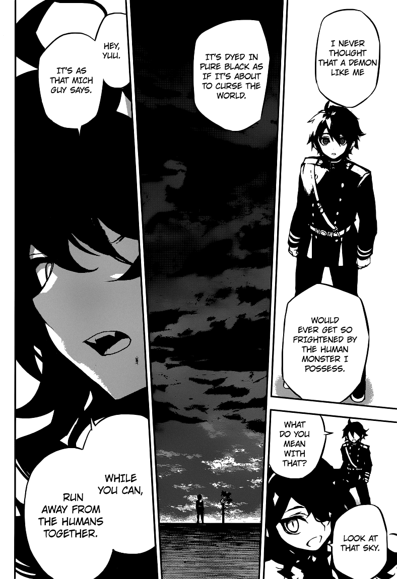 Seraph of the End Chapter 13 page 38 - Chapter 13: Reunion Of Childhood Friends