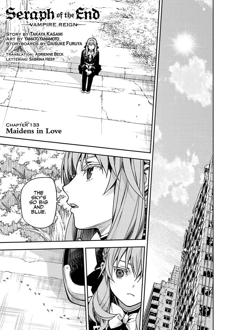 Seraph of the End Chapter 133 page 1 - Chapter 133