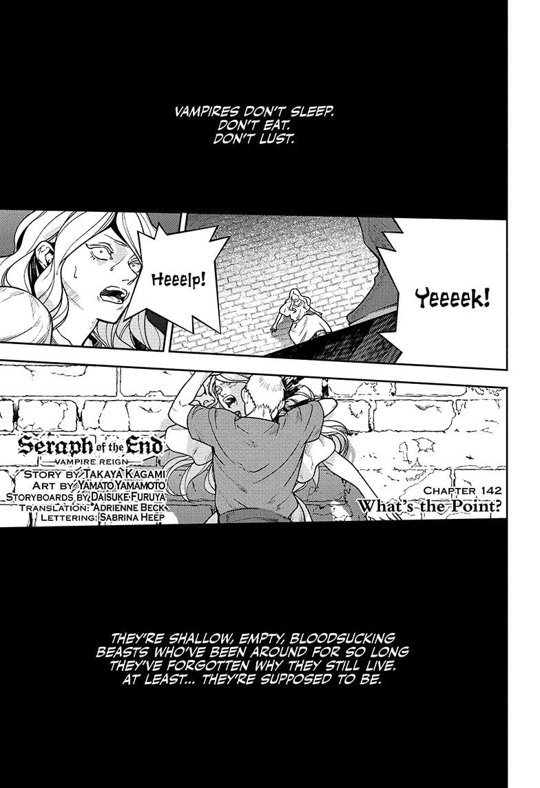 Seraph of the End Chapter 142 page 1 - Chapter 142