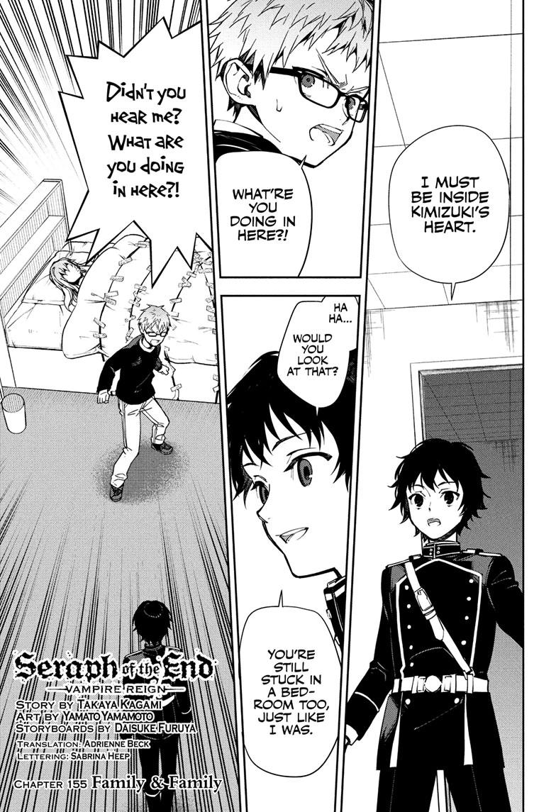 Seraph of the End Chapter 155 page 1 - Chapter 155