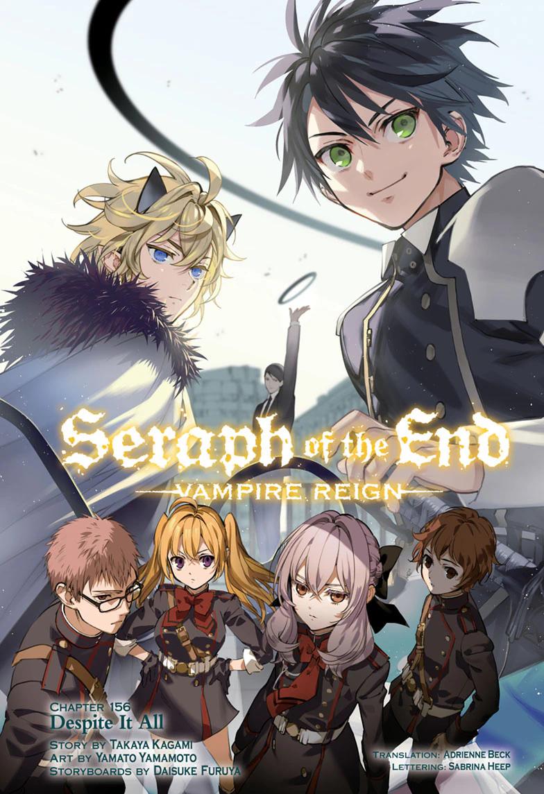 Seraph of the End Chapter 156 page 1 - Chapter 156