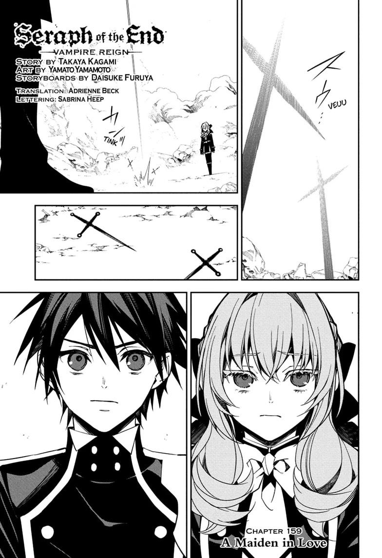 Seraph of the End Chapter 159 page 1 - Chapter 159