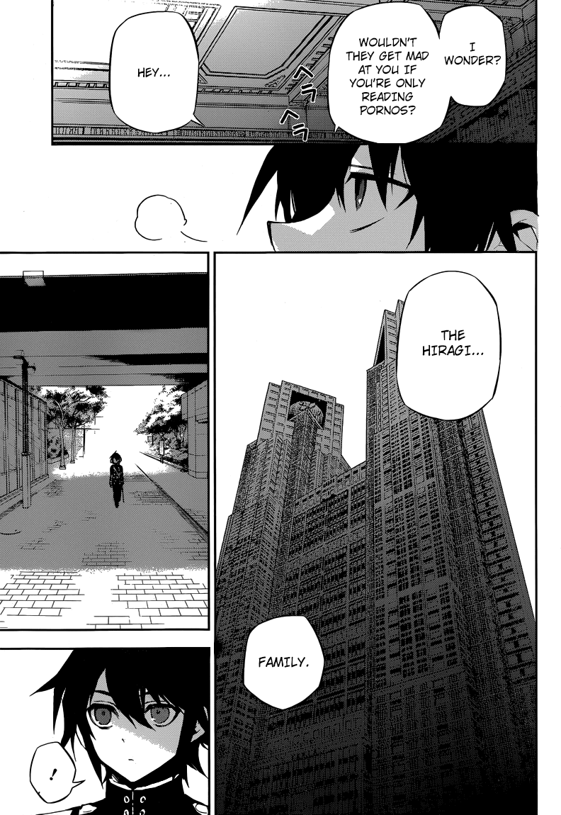 Seraph of the End Chapter 16 page 19 - Chapter 16: The Human World