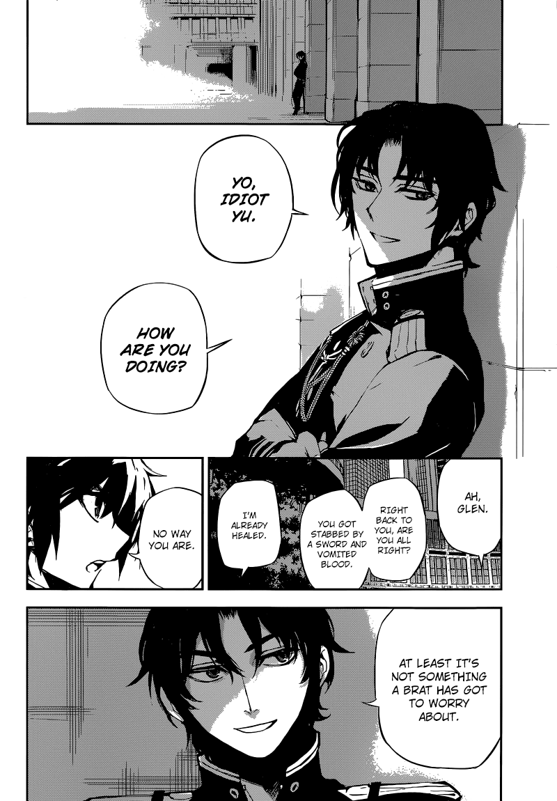 Seraph of the End Chapter 16 page 20 - Chapter 16: The Human World