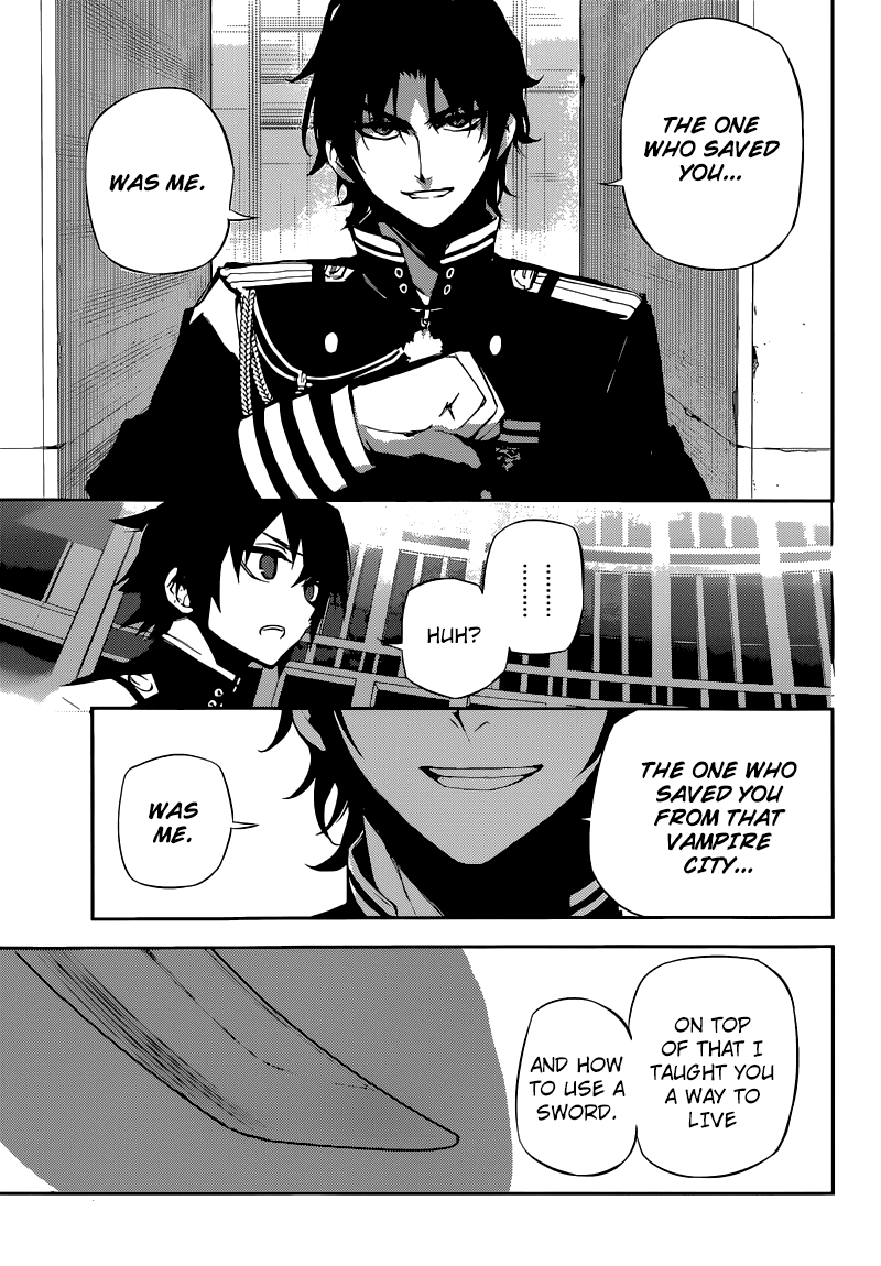 Seraph of the End Chapter 16 page 23 - Chapter 16: The Human World