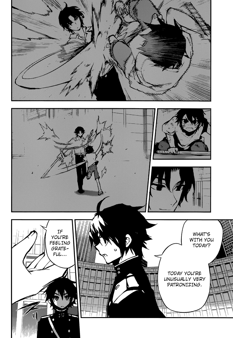 Seraph of the End Chapter 16 page 24 - Chapter 16: The Human World