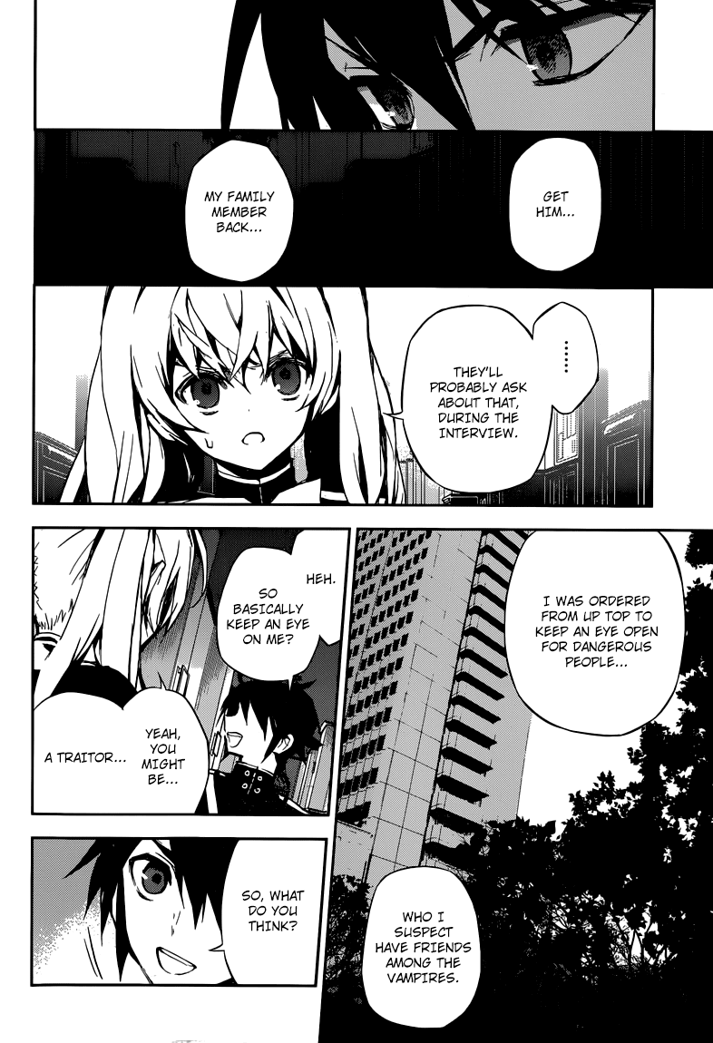 Seraph of the End Chapter 16 page 36 - Chapter 16: The Human World