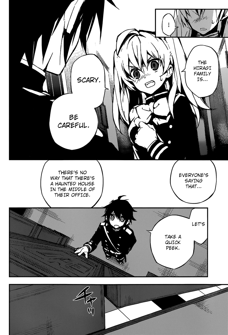 Seraph of the End Chapter 16 page 38 - Chapter 16: The Human World