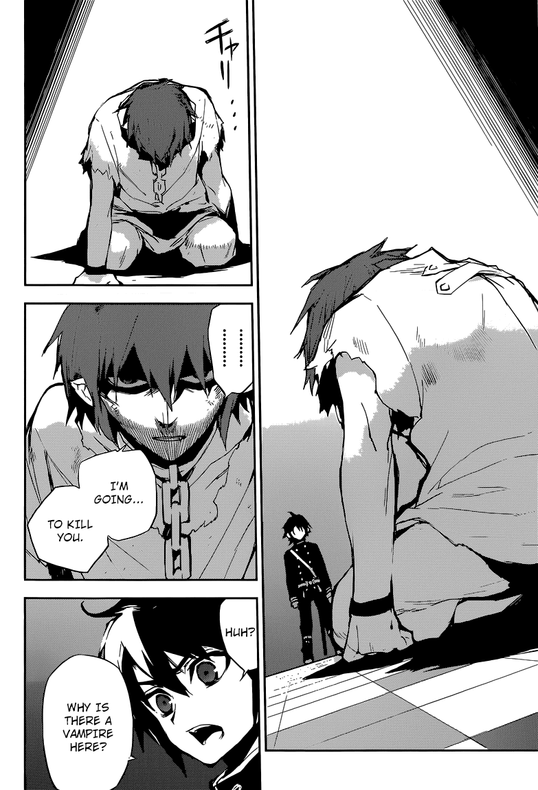 Seraph of the End Chapter 16 page 40 - Chapter 16: The Human World