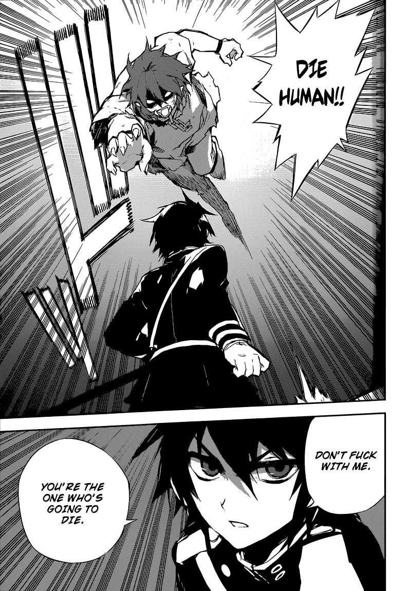 Seraph of the End Chapter 16 page 41 - Chapter 16: The Human World