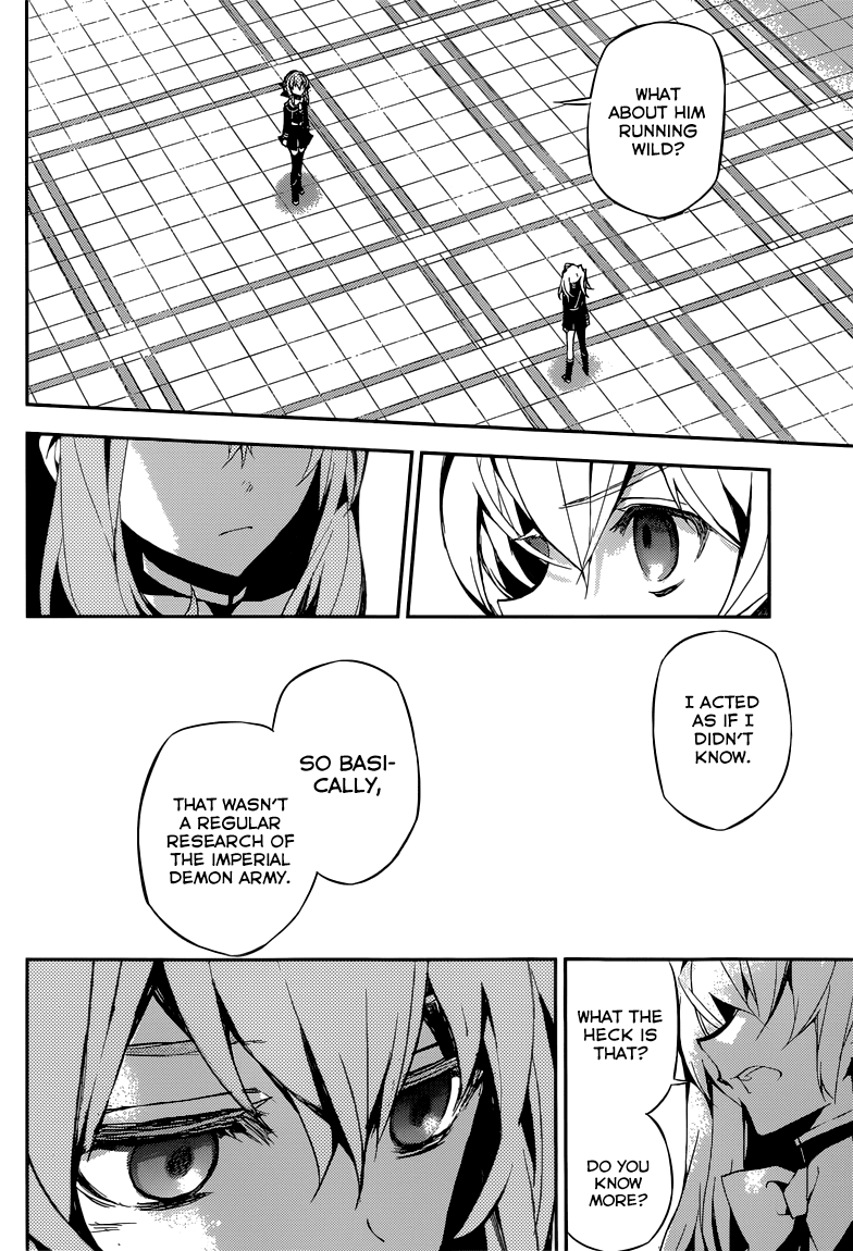 Seraph of the End Chapter 17 page 12 - Chapter 17: The Cursed Guinea Pig