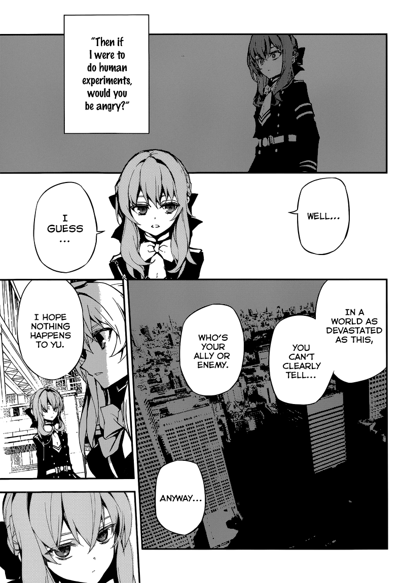 Seraph of the End Chapter 17 page 13 - Chapter 17: The Cursed Guinea Pig