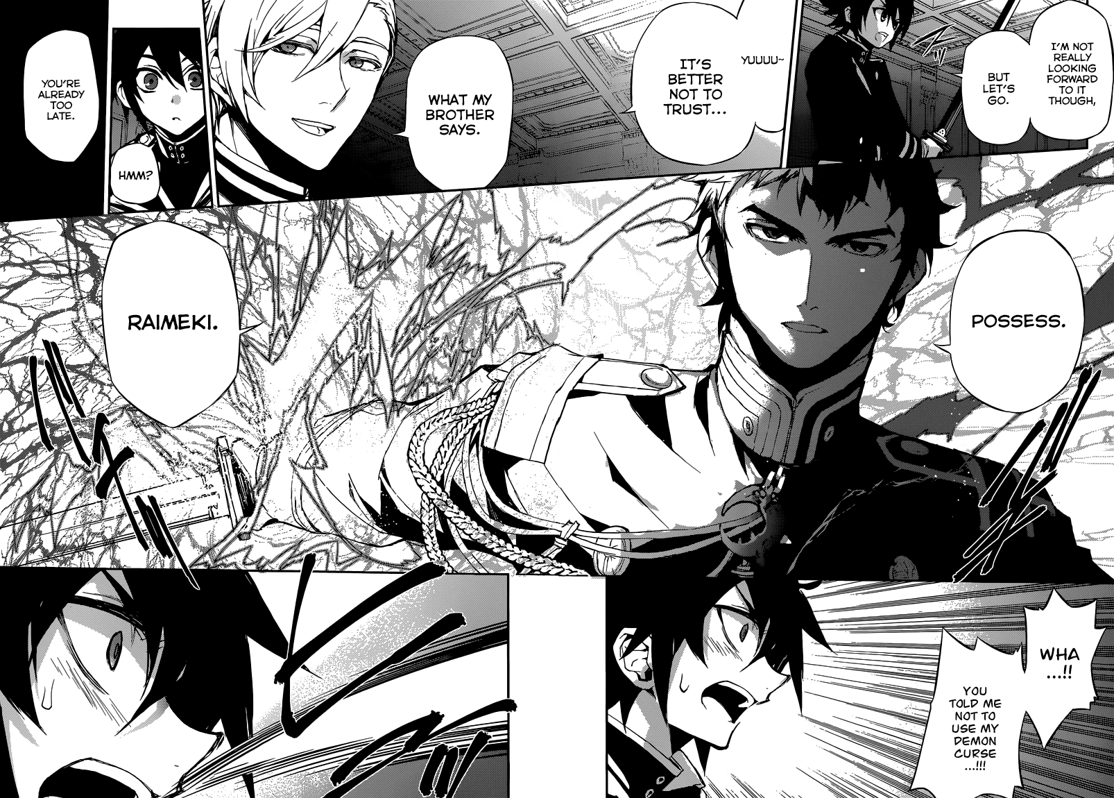 Seraph of the End Chapter 17 page 16 - Chapter 17: The Cursed Guinea Pig
